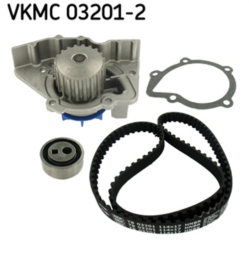 Water Pump & Timing Belt Set - VKMC 03201-2 SKF