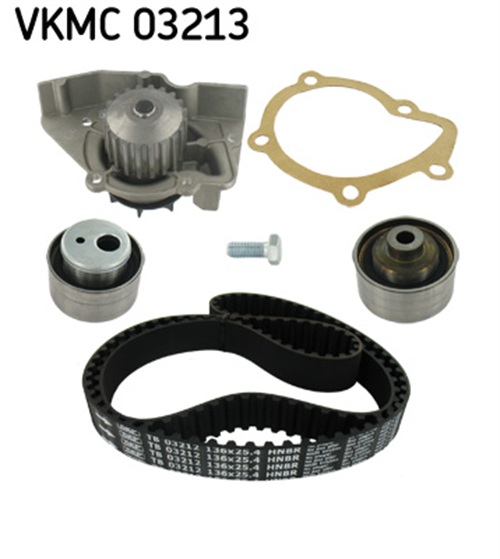 Water Pump & Timing Belt Set - VKMC 03213 SKF