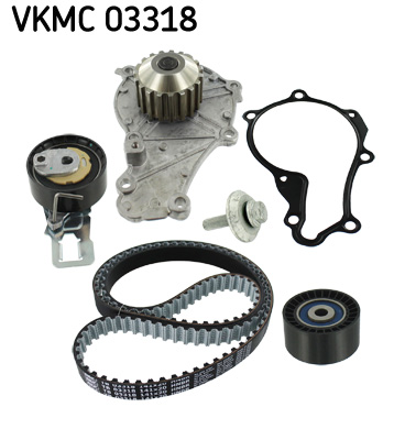 Pompa acqua + Kit cinghie dentate - VKMC 03318 SKF