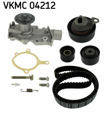 Water Pump & Timing Belt Set - VKMC 04212 SKF