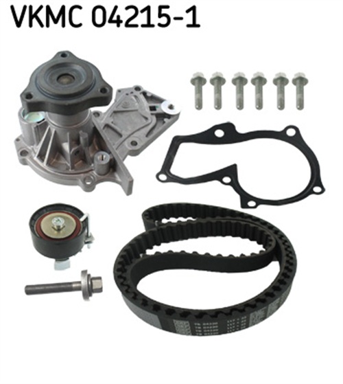 Water Pump & Timing Belt Set - VKMC 04215-1 SKF