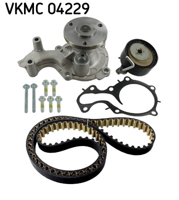 Water Pump & Timing Belt Set - VKMC 04229 SKF