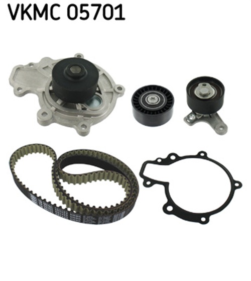 Water Pump & Timing Belt Set - VKMC 05701 SKF