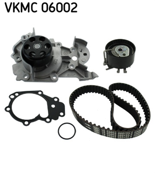Water Pump & Timing Belt Set - VKMC 06002 SKF