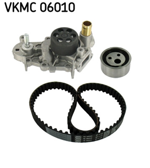 Water Pump & Timing Belt Set - VKMC 06010 SKF