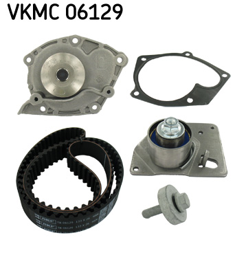 Pompa acqua + Kit cinghie dentate - VKMC 06129 SKF