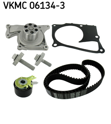 Water Pump & Timing Belt Set - VKMC 06134-3 SKF