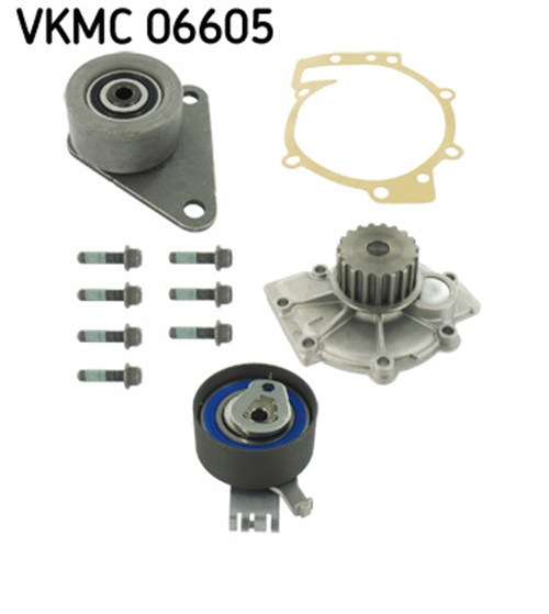 Water Pump & Timing Belt Set - VKMC 06605 SKF