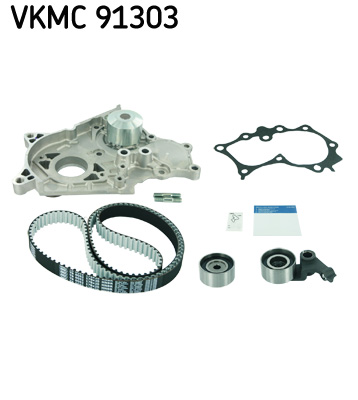 Water Pump & Timing Belt Set - VKMC 91303 SKF