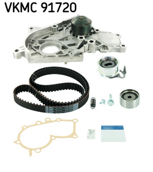 Water Pump & Timing Belt Set - VKMC 91720 SKF