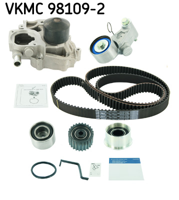 Pompa acqua + Kit cinghie dentate - VKMC 98109-2 SKF