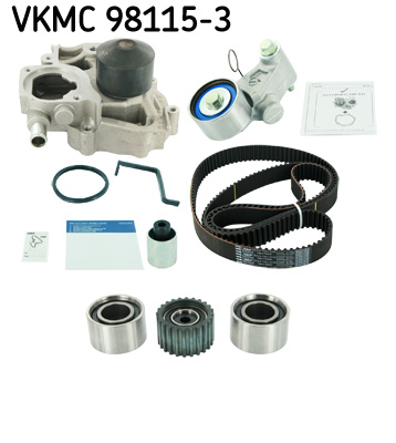Pompa acqua + Kit cinghie dentate - VKMC 98115-3 SKF