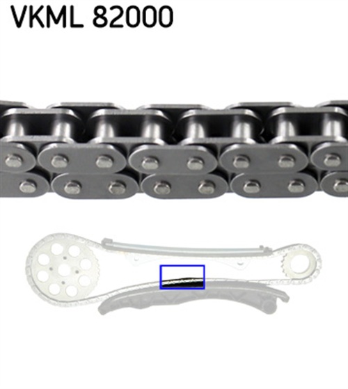 Timing Chain Kit - VKML 82000 SKF
