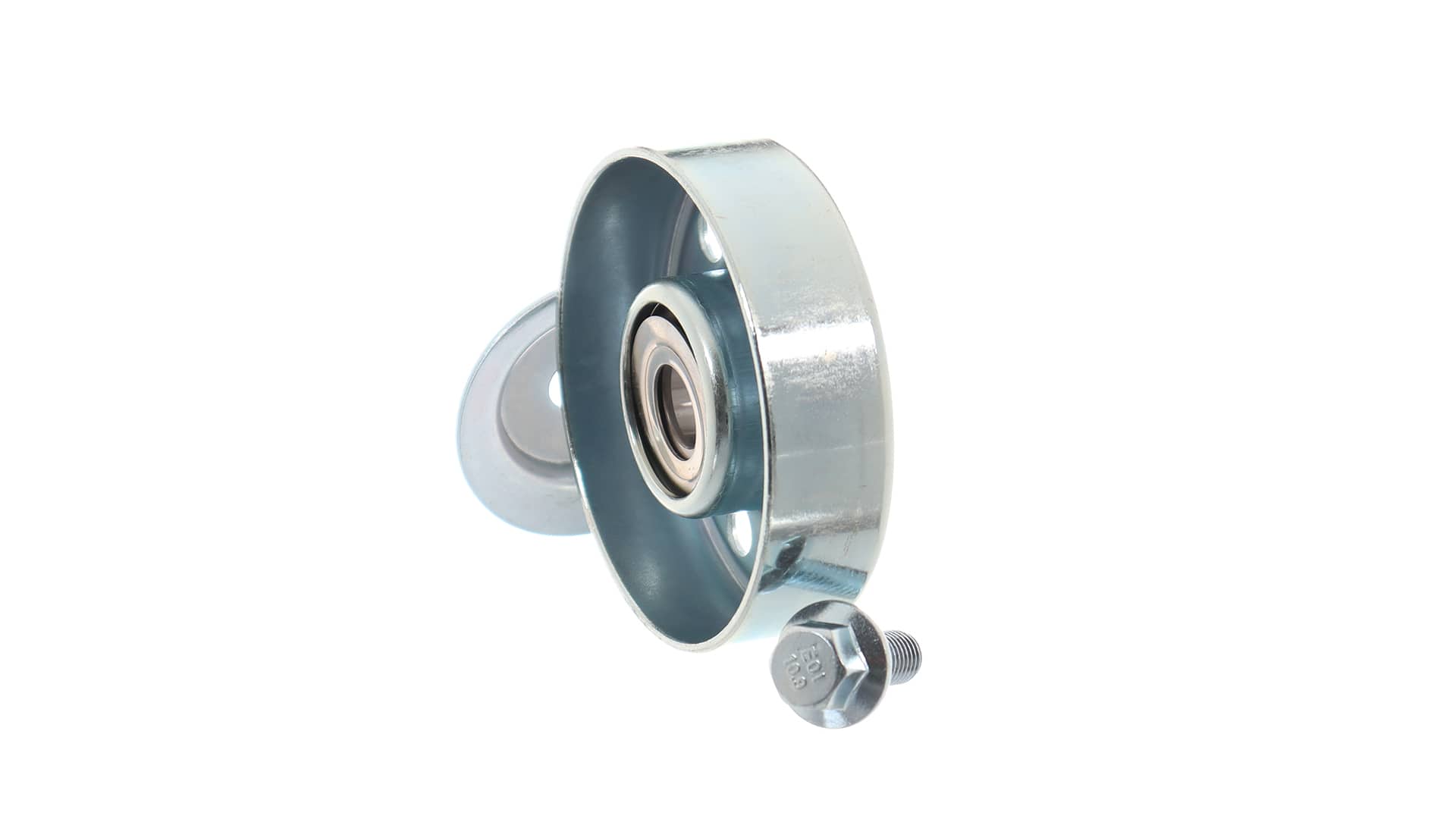 Deflection/Guide Pulley, V-ribbed belt - VKM 61018 SKF
