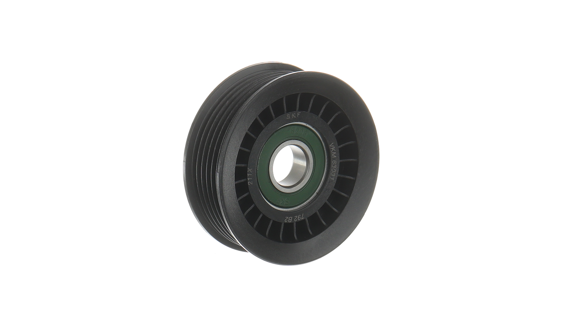 Deflection/Guide Pulley, V-ribbed belt - VKM 63031 SKF