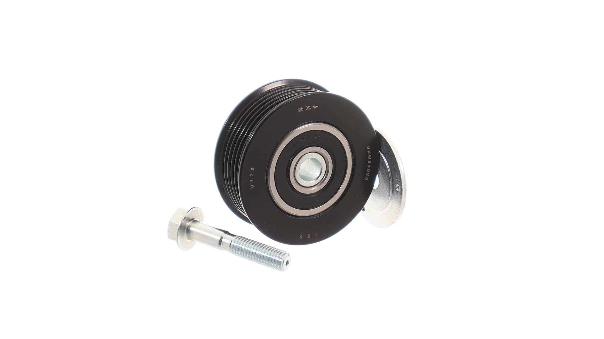 Deflection/Guide Pulley, V-ribbed belt - VKM 64060 SKF