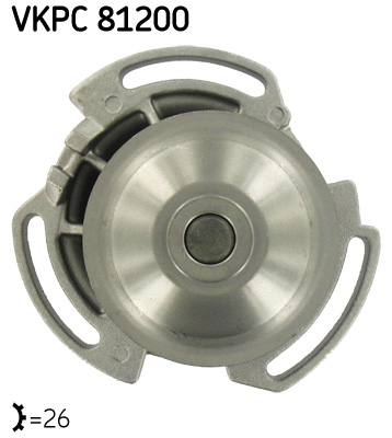 Water Pump - VKPC 81200 SKF