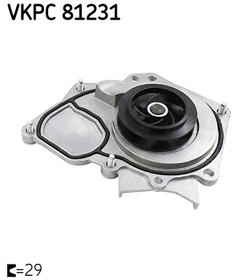 Water Pump - VKPC 81231 SKF