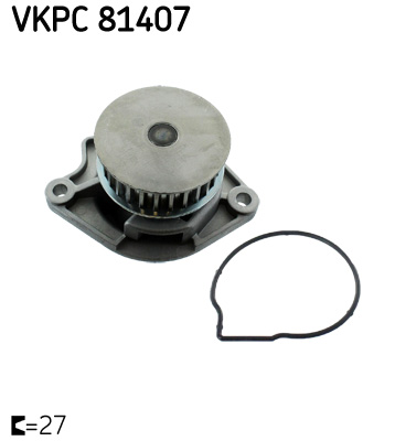 Water Pump - VKPC 81407 SKF