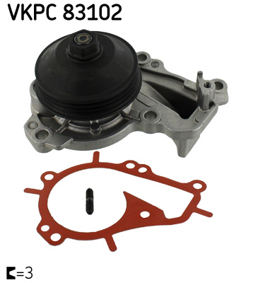 Water Pump - VKPC 83102 SKF