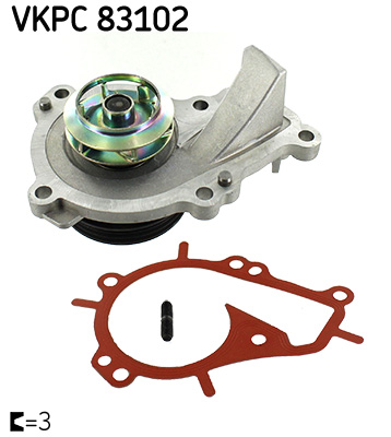 Water Pump - VKPC 83102 SKF