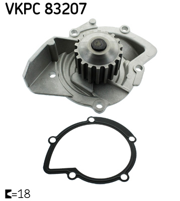 Water Pump - VKPC 83207 SKF