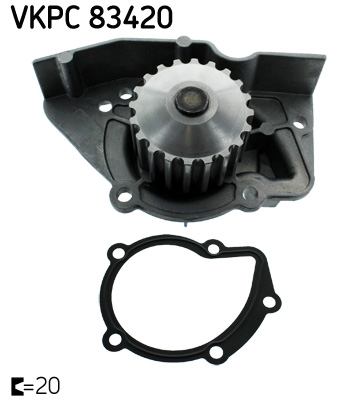 Water Pump - VKPC 83420 SKF