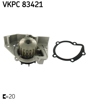 Water Pump - VKPC 83421 SKF