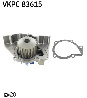 Water Pump - VKPC 83615 SKF