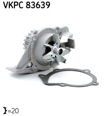 Water Pump - VKPC 83639 SKF