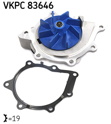 Water Pump - VKPC 83646 SKF