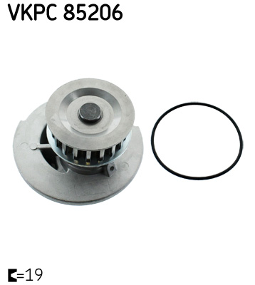 Pompa acqua - VKPC 85206 SKF
