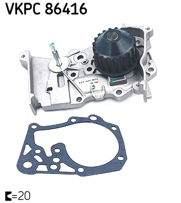 Water Pump - VKPC 86416 SKF