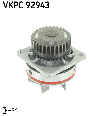 Water Pump - VKPC 92943 SKF