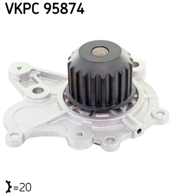 Water Pump - VKPC 95874 SKF