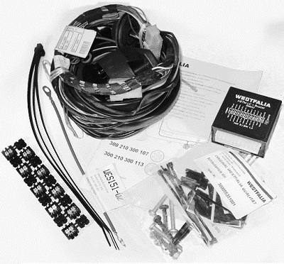 Electric Kit, towbar - 346142300107 WESTFALIA