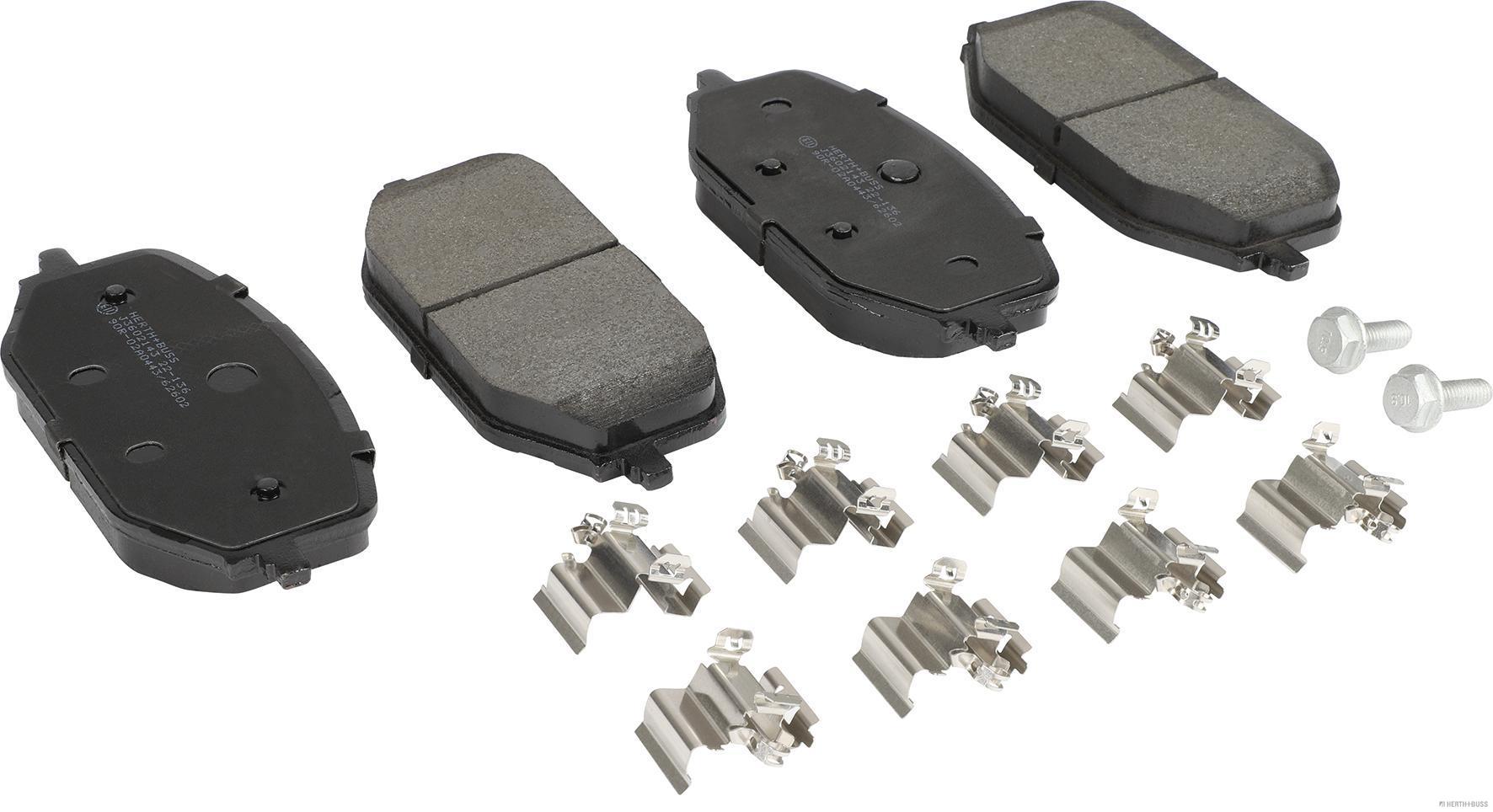 Brake Pad Set, disc brake - J3602143 HERTH+BUSS JAKOPARTS