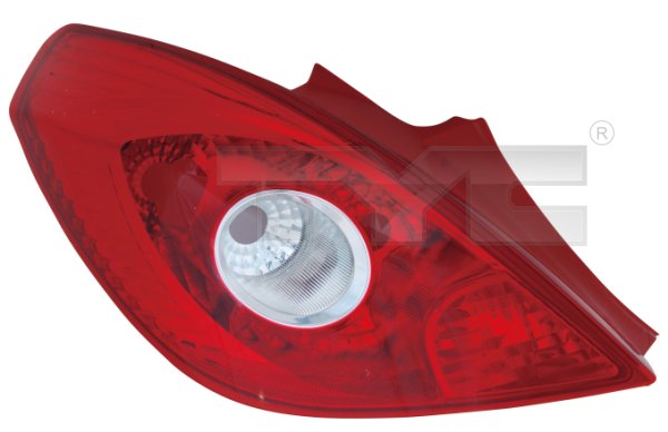 Combination Rearlight - 11-11430-01-2 TYC