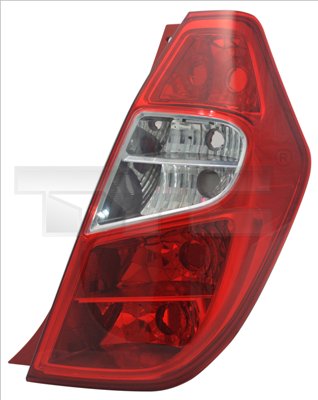 Combination Rearlight - 11-12491-01-2 TYC