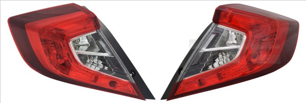 Luce posteriore - 11-14599-06-9 TYC