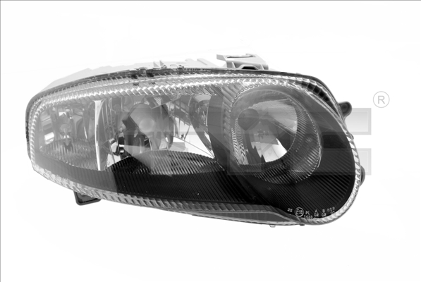Headlight - 20-0121-55-2 TYC