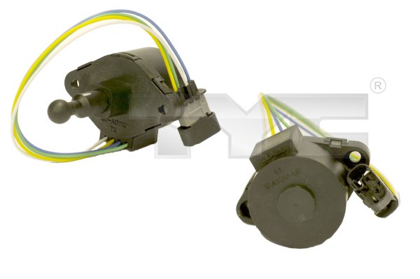 Control, headlight range adjustment - 20-0321-MA-1 TYC
