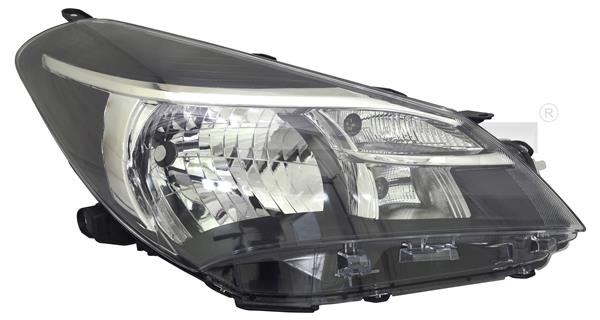 Headlight - 20-15517-15-2 TYC