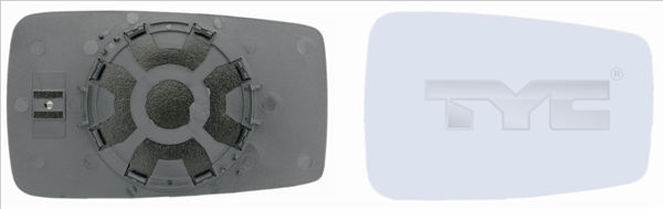 Mirror Glass, outside mirror - 302-0001-1 TYC