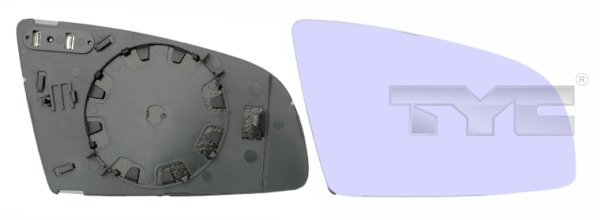 Mirror Glass, outside mirror - 302-0028-1 TYC