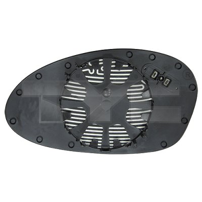 Vetro specchio, Specchio esterno - 303-0095-1 TYC