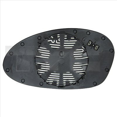 Mirror Glass, outside mirror - 303-0131-1 TYC