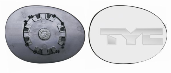 Vetro specchio, Specchio esterno - 305-0115-1 TYC