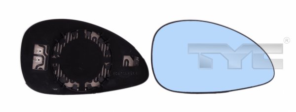 Vetro specchio, Specchio esterno - 305-0117-1 TYC