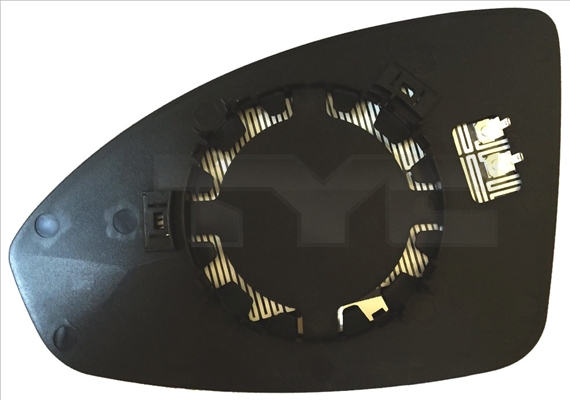 Mirror Glass, outside mirror - 306-0016-1 TYC